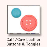 Calf Leather Buttons