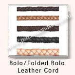 Bolo Folded Bolo Leather Cords
