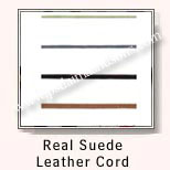 Real Suede Leather Cords