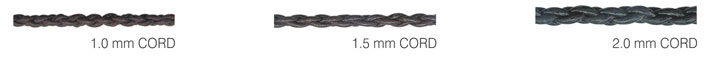 ROUND BRAIDED LEATHER CORD