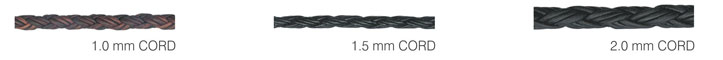 ROUND BRAIDED LEATHER CORD