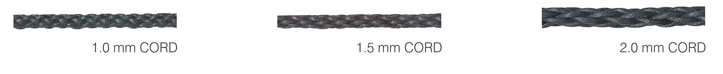 ROUND BRAIDED LEATHER CORD