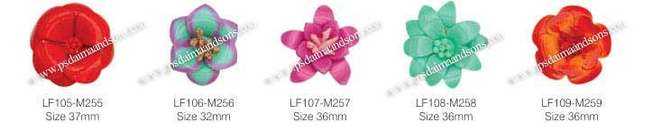 LEATHER FLOWERS SHAPES AVAILABLE