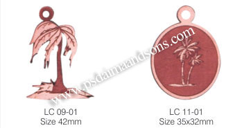 LEATHER CHARMS WITH LASER ENGRAVING